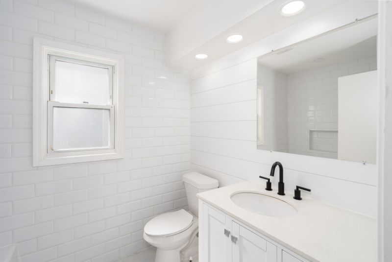 Bathroom Renovation with Sleek Fixtures